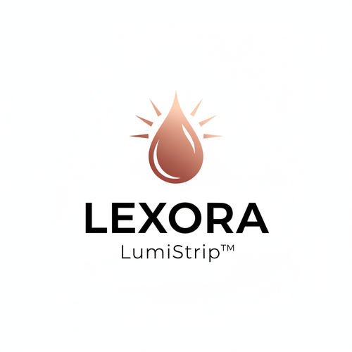LEXORA LumiStrip™ Logo - Transparent